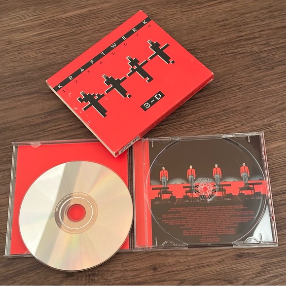 Kraftwerk 12345678 3-D CD - Picture 2 of 5